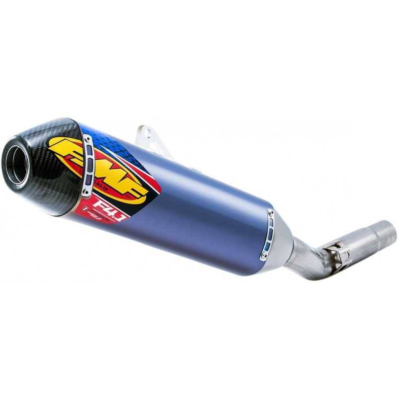 FMF Silencioso FMF FACTORY 4.1 RCT Yamaha WR 250F (15-19) YZ 250F (14-19) Azul Silenciosos 4T