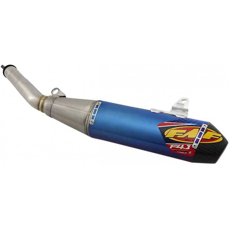 FMF Silencioso FMF FACTORY 4.1 RCT Yamaha YZ 250F (18-20) Titanio Azul Silenciosos 4T
