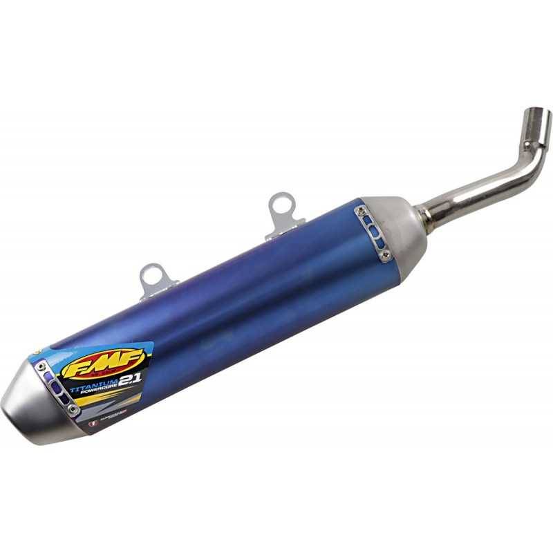 FMF Silencioso FMF POWERCORE 2.1 Husqvarna/KTM 250/300 (19-21) Titanio Silenciosos 2T