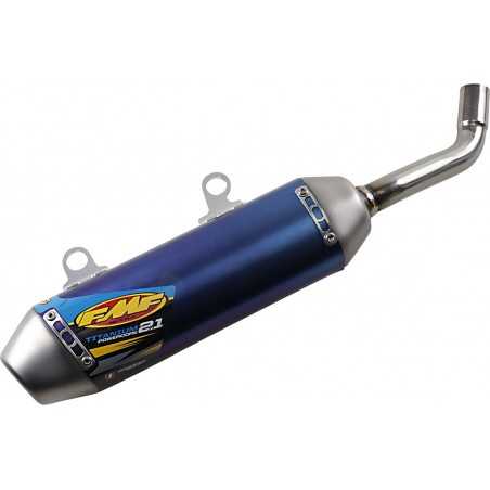 FMF Silencioso FMF POWERCORE 2.1 SHORTY Husqvarna TC 250/300 (19-21) KTM SX 250/ EXC 300 TPI (19-21) Titanio Silenciosos 2T