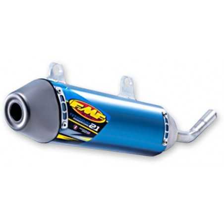 FMF Silencioso FMF POWERCORE 2.1 SHORTY KTM EXC 250/300 TPI (18-19) SX 250(17-18) Husqvarna 250/300 (17-19) Titanio Silenciosos 