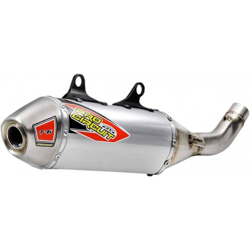 PRO CIRCUIT Silencioso PRO CIRCUIT T-6 KTM SX-F 450 (19-21) Husqvarna FC 450 (18-21) Silenciosos 2T