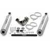 TRINITY RACING Silencioso TRINITY STAGE 5 Dual Polaris RZR XP / XP 4 1000 (15-20) Silenciosos 4T
